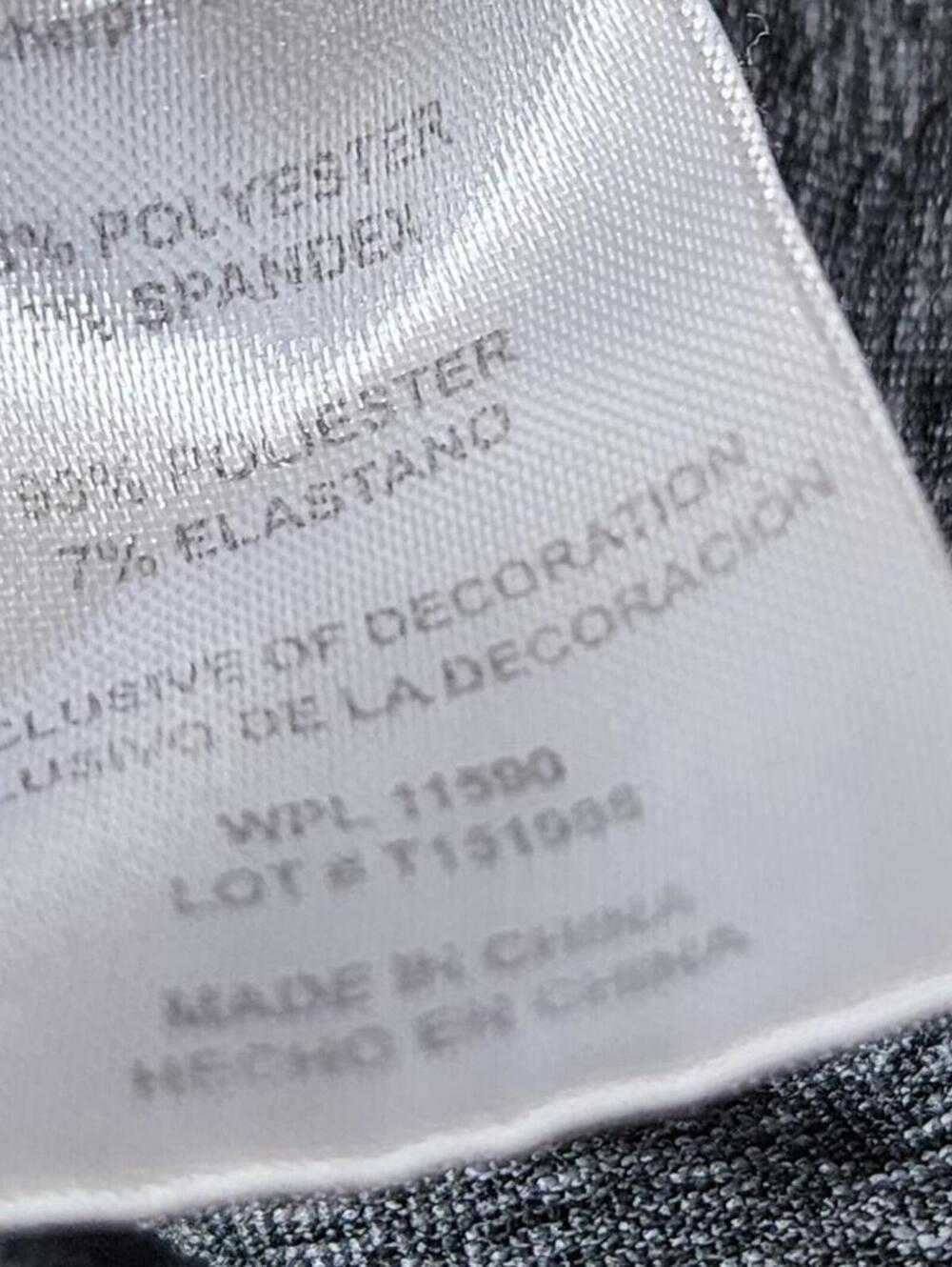 Large Grey Gray Racerback Tank Top - Picture 5 of 5